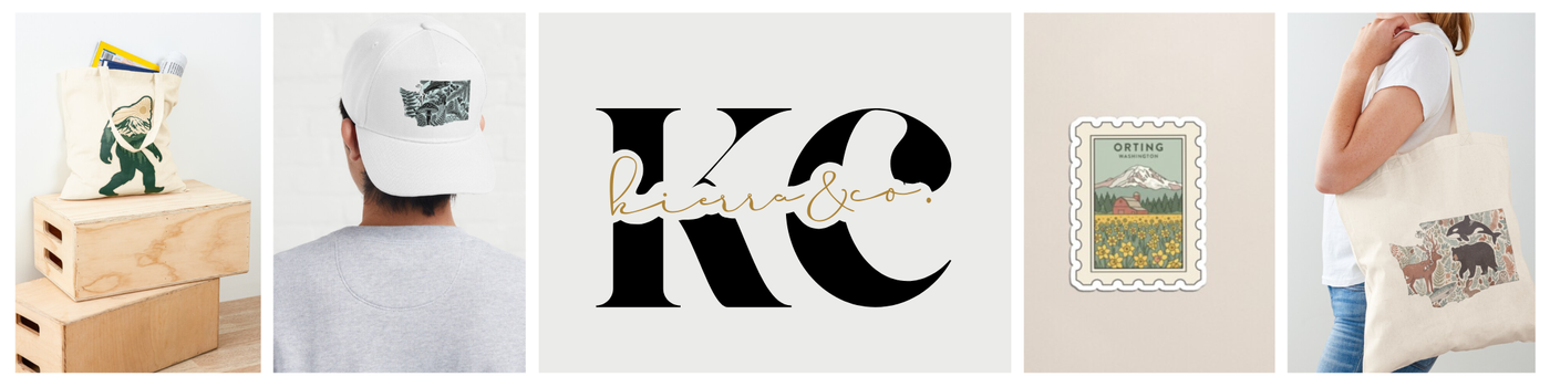 Kierra & Co. Etsy shop banner